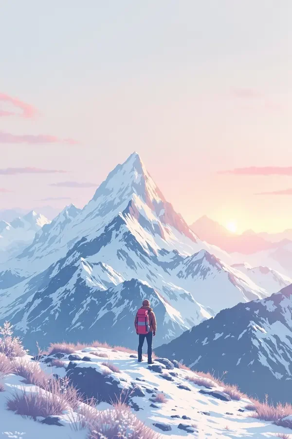 远方的山海报
