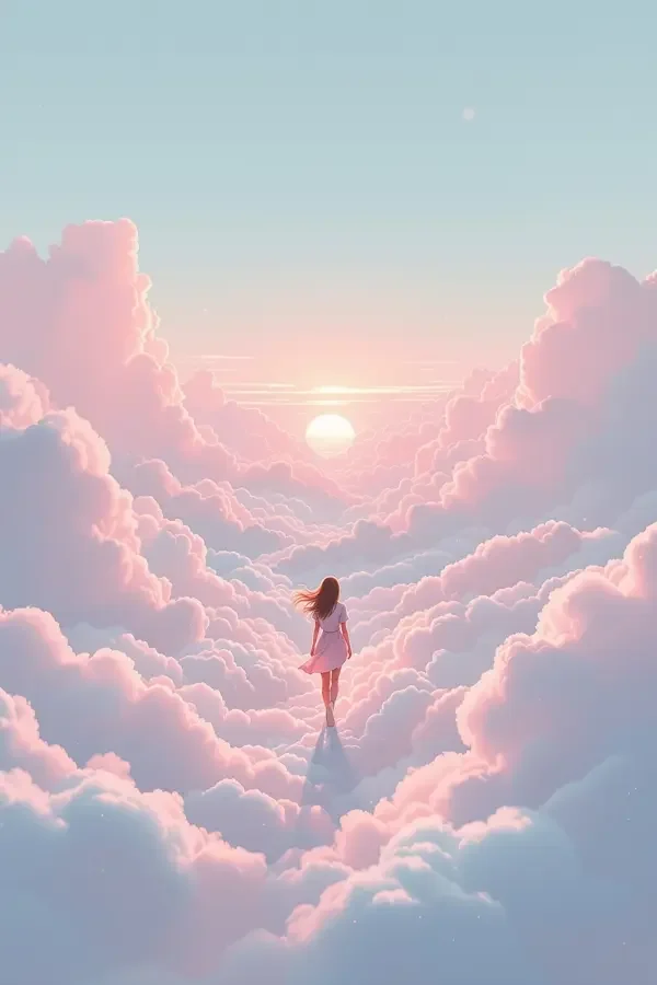 云端漫步海报