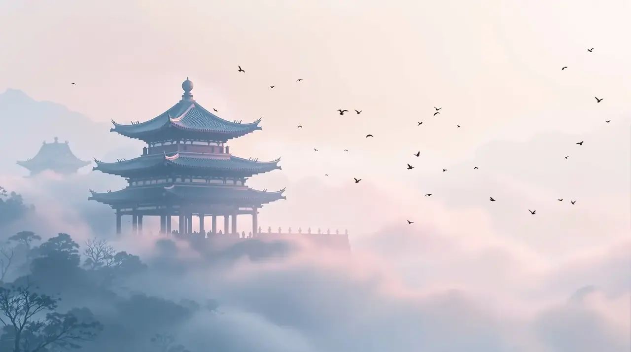 长安旧梦背景图